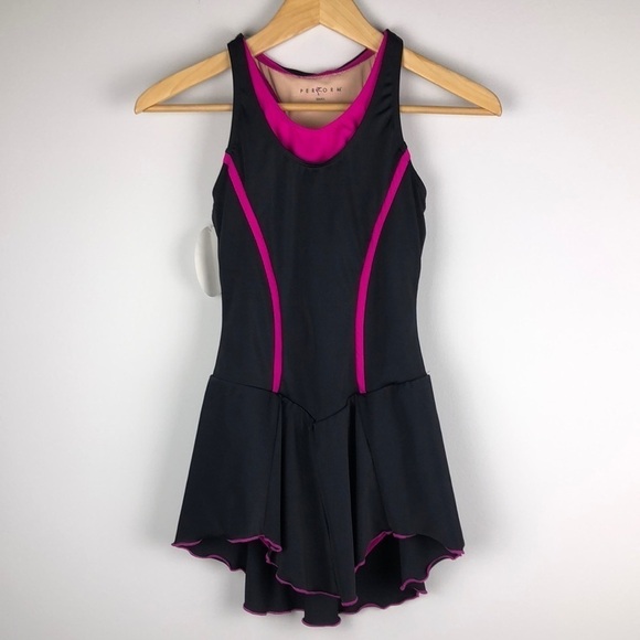 NEW Perform Figure Skating Dress SM Leotard Built in Bra Lined Performance 🇺🇸 - Picture 1 of 16